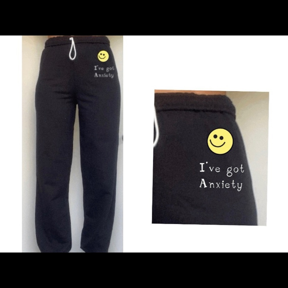 Customized sweatpants.